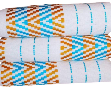 Authentic Hand Weaved Kente Cloth A74