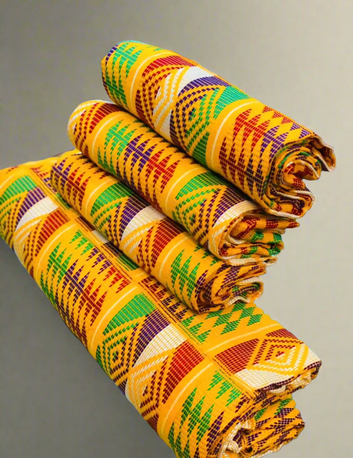 MG Authentic Hand Weaved Kente Cloth A452