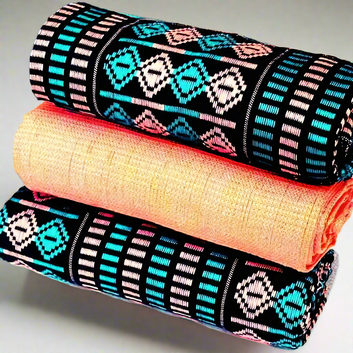 MG Authentic Hand Weaved Kente Cloth A587