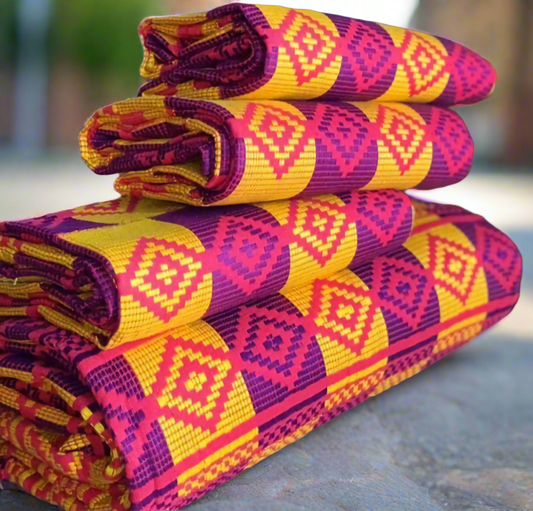 MG Authentic Hand Weaved Kente Cloth A657