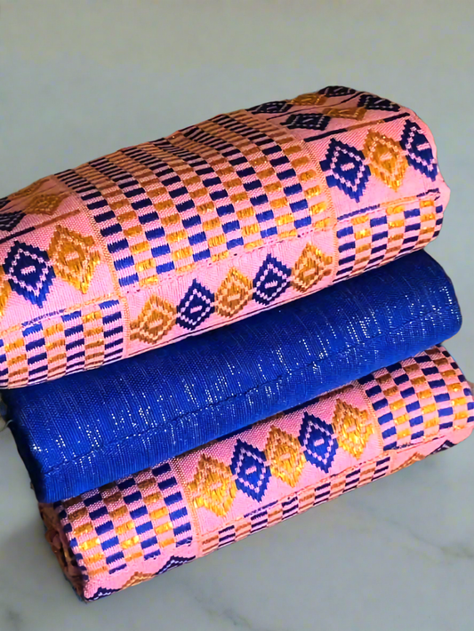 MG Authentic Hand Weaved Kente Cloth A585