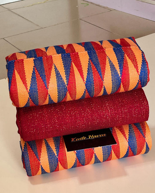 Kente Heaven Hand Weaved Kente Cloth KH175