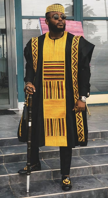 MG Prestige 3 Piece Yoruba Agbada Traditional Clothing AGP2
