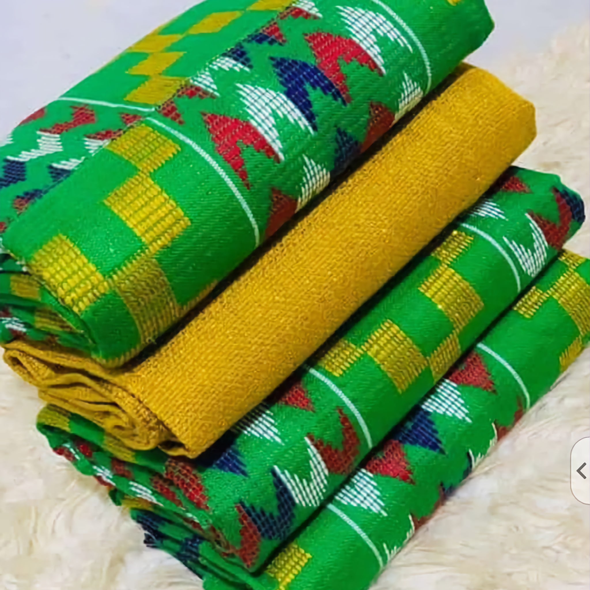 MG Authentic Hand Weaved Kente Cloth A2423
