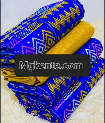 MG Authentic Hand Weaved Kente Cloth A2420