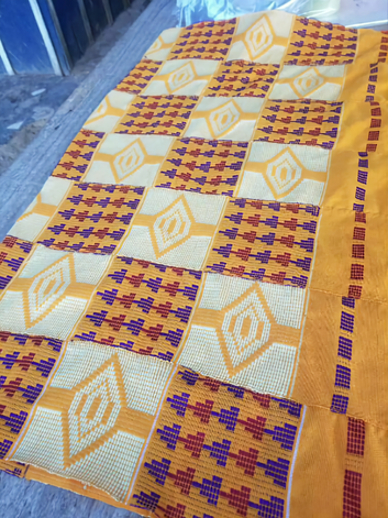 MG Authentic Hand Weaved Kente Cloth A2199