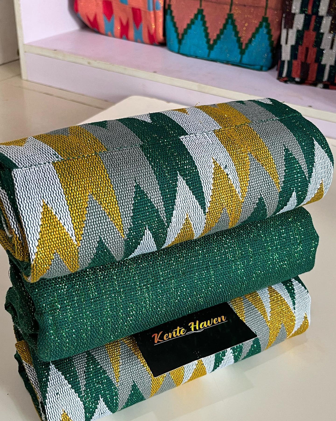 Kente Haven Hand Weaved Kente Cloth KH14
