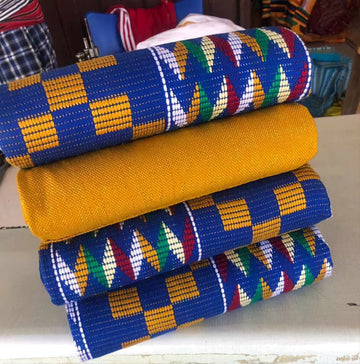 MG Authentic Hand Weaved Kente Cloth A2422