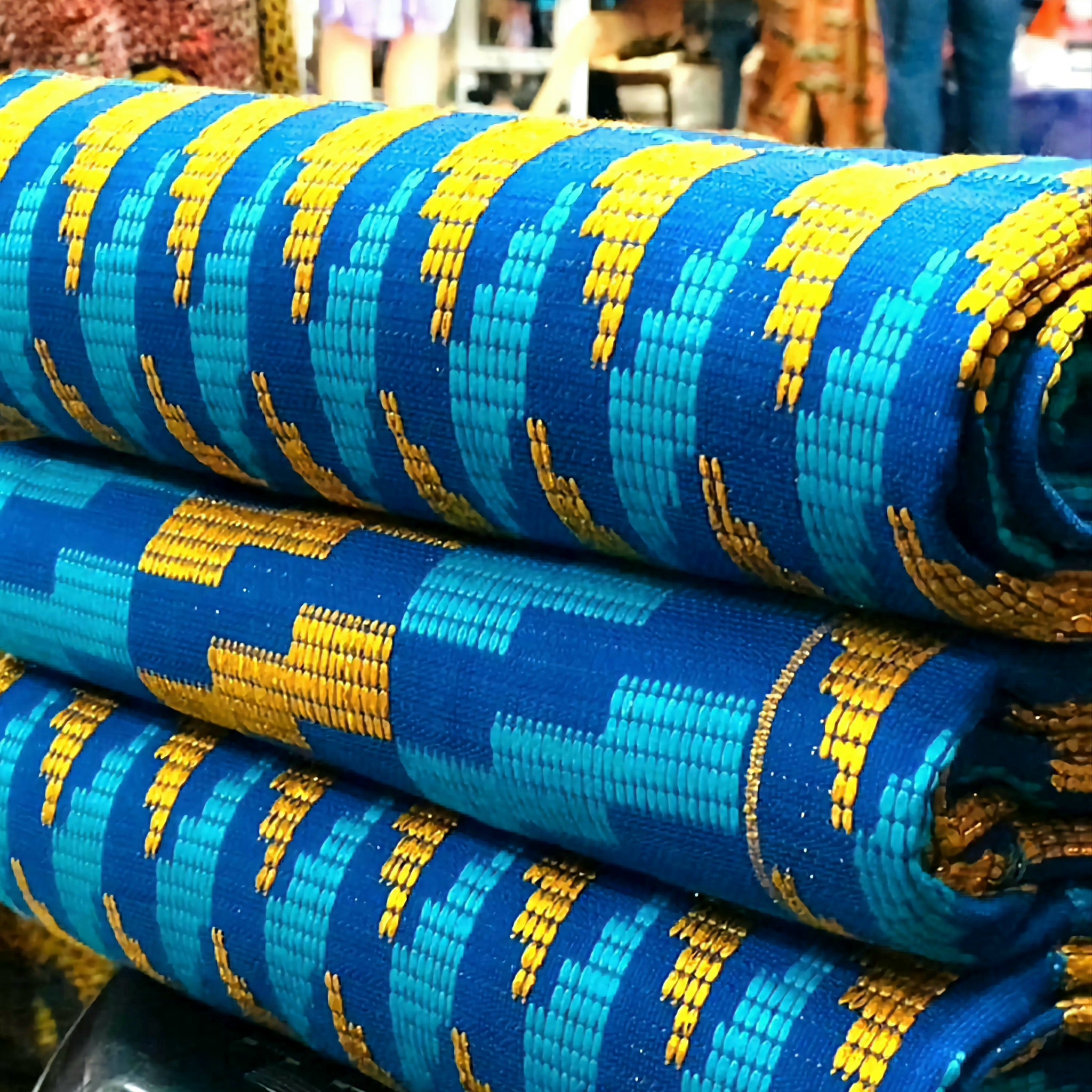 MG Authentic Hand Weaved Kente Cloth A2678
