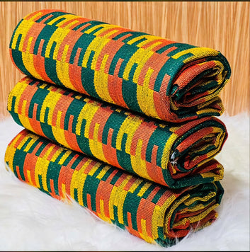 MG Premium Hand Weaved Kente Cloth P201