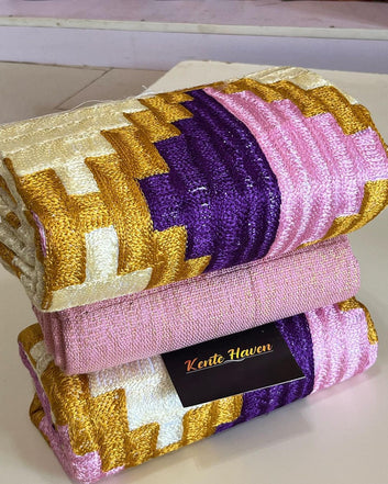Kente Heaven Hand Weaved Kente Cloth KH2