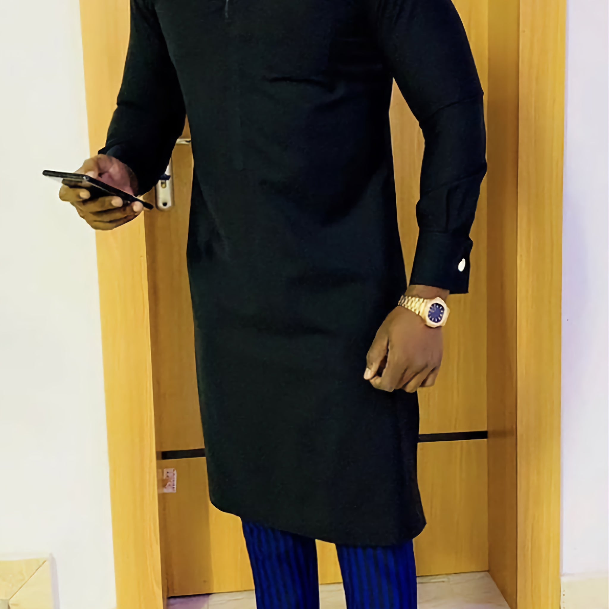 MG Men's Traditional African Wear/ Kafka, African Suit T