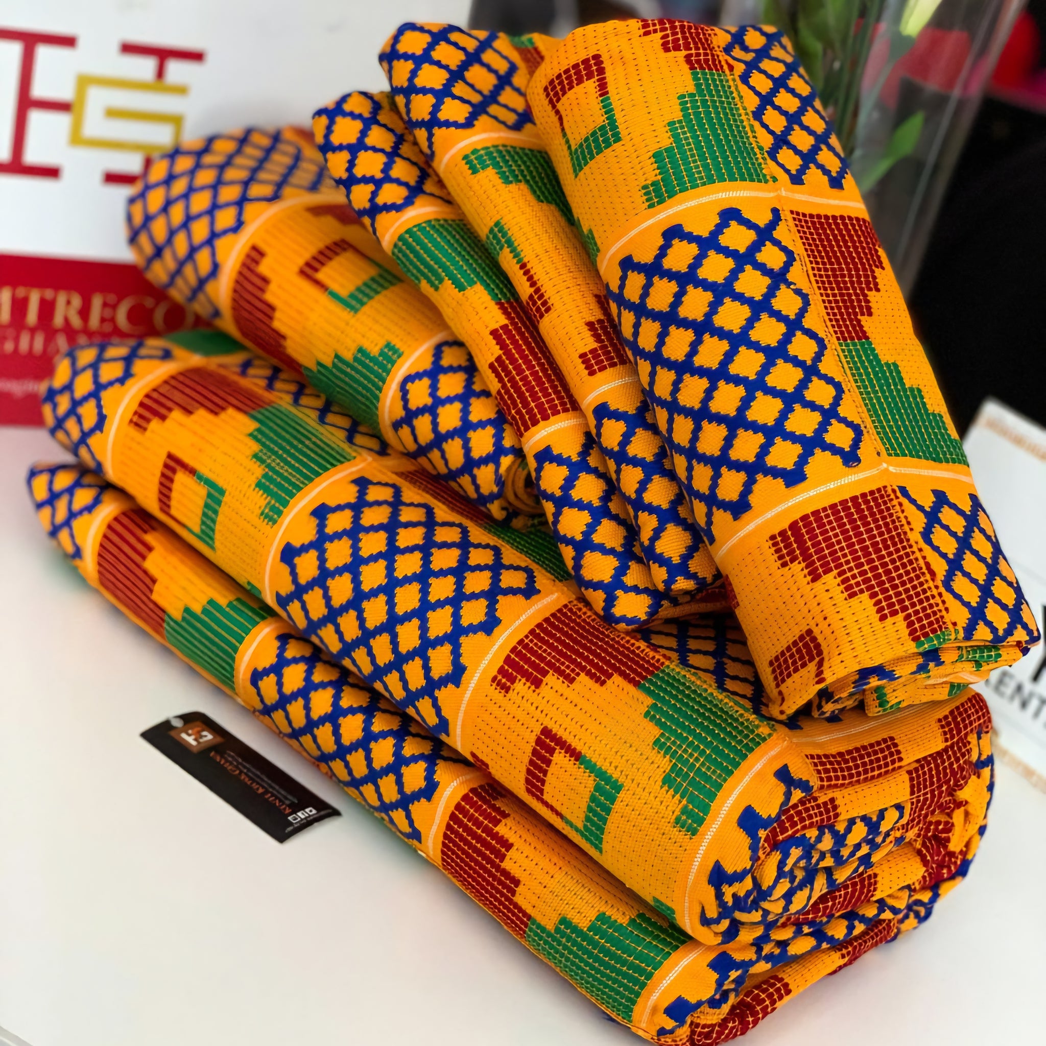 MG Authentic Hand Weaved Kente Cloth A426