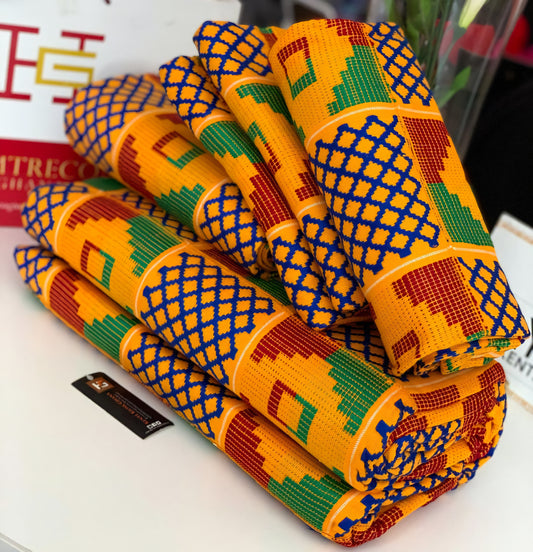 MG Authentic Hand Weaved Kente Cloth A426