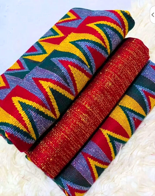 MG Premium Hand Weaved Kente Cloth P91