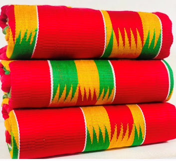 MG Authentic Hand Weaved Kente Cloth A681