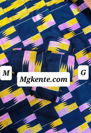 MG Authentic Hand Weaved Kente Cloth A682