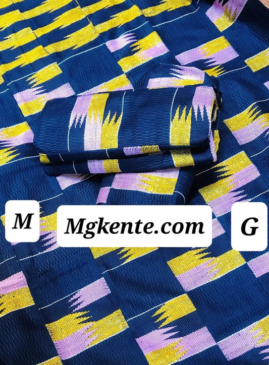 MG Authentic Hand Weaved Kente Cloth A682