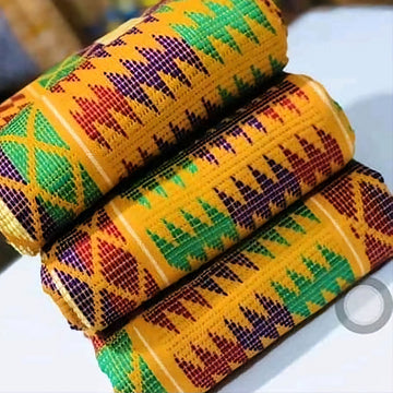 MG Authentic Hand Weaved Kente Cloth A2563