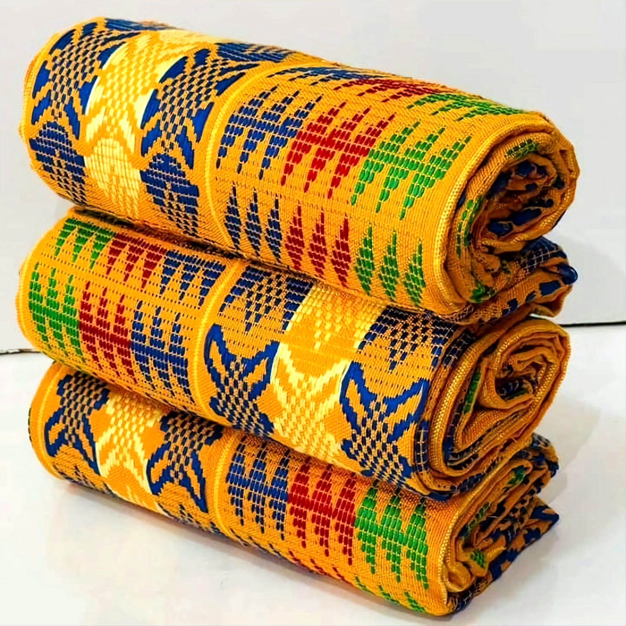 MG Authentic Hand Weaved Kente Cloth A2564
