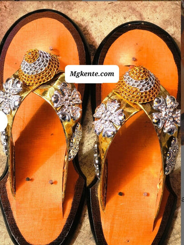 Marrying Ghana African Men's Royal Traditional Sandals