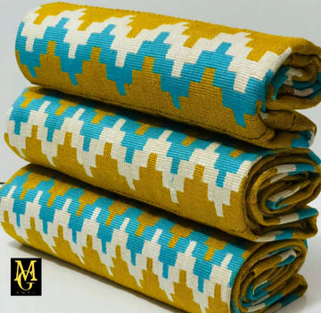 Authentic Hand Weaved Kente Cloth A702