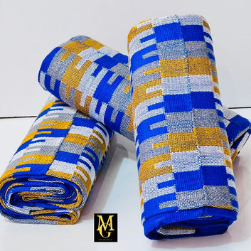 Authentic Hand Weaved Kente Cloth A2575