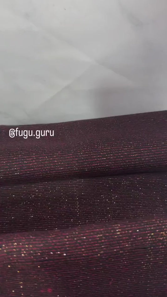 Fugu Guru New Fashion Brand Collection gives highest quality Striped Bonwire Kente Cloth/ FG94