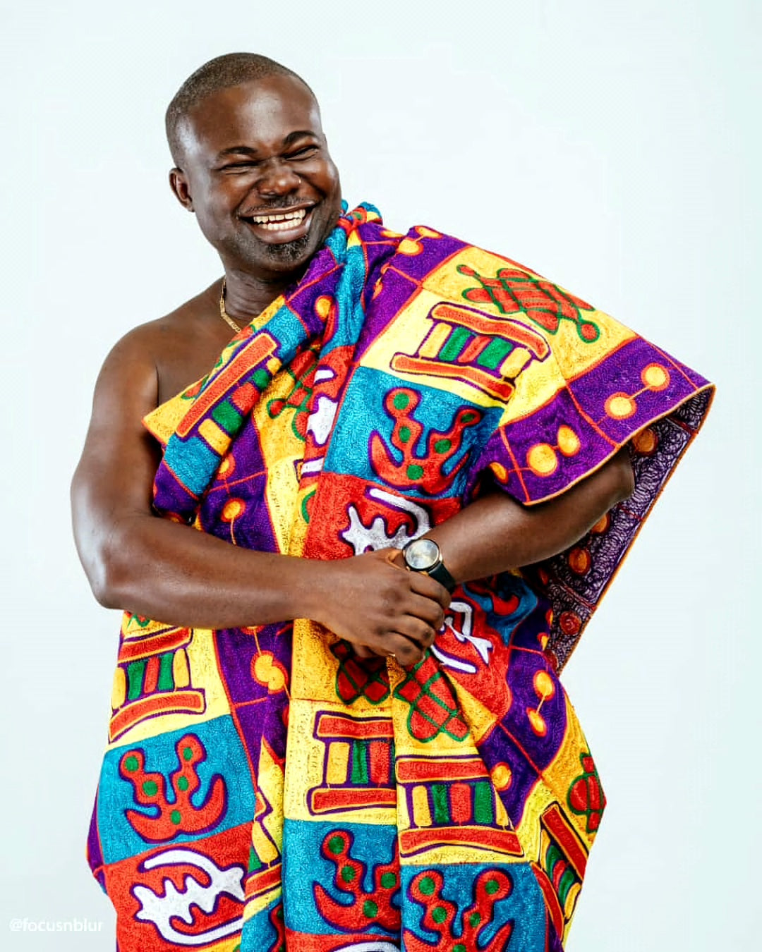 MG Royal Hand Weaved Kente Cloth R27