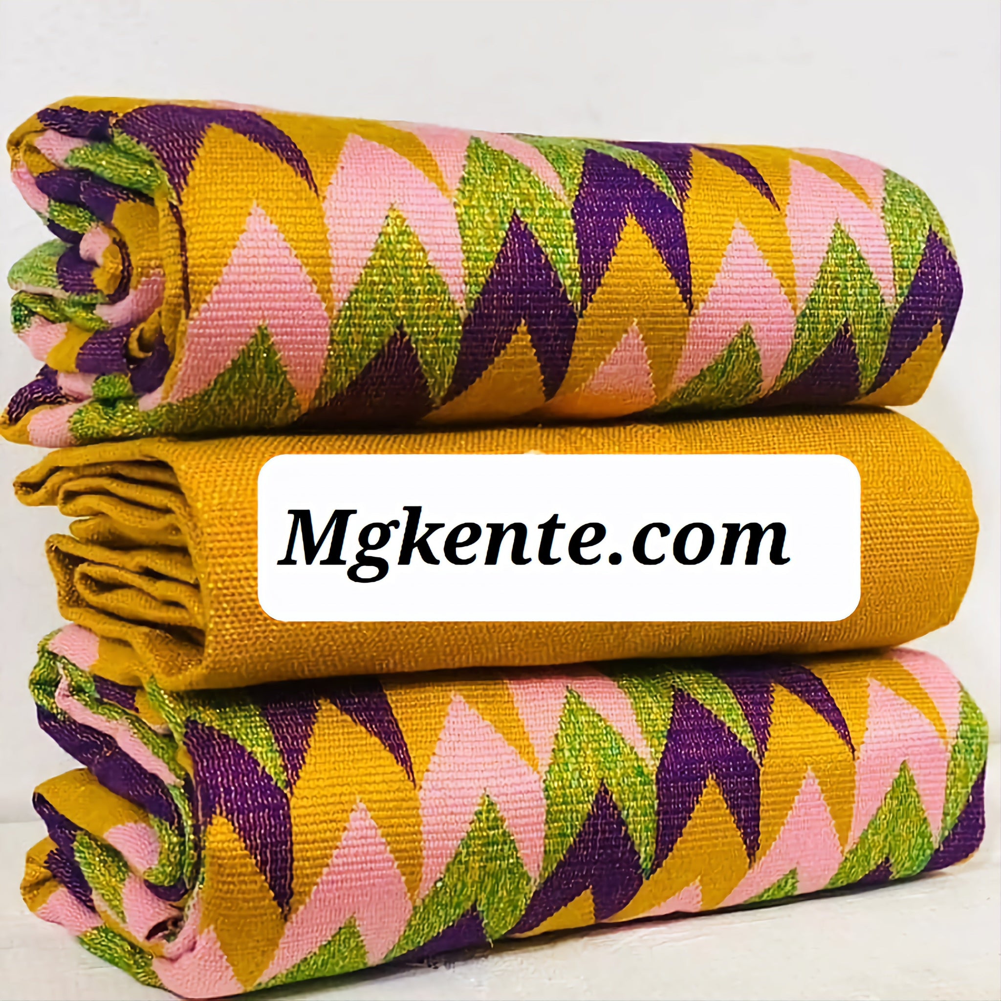 MG Premium Hand Weaved Kente Cloth P153