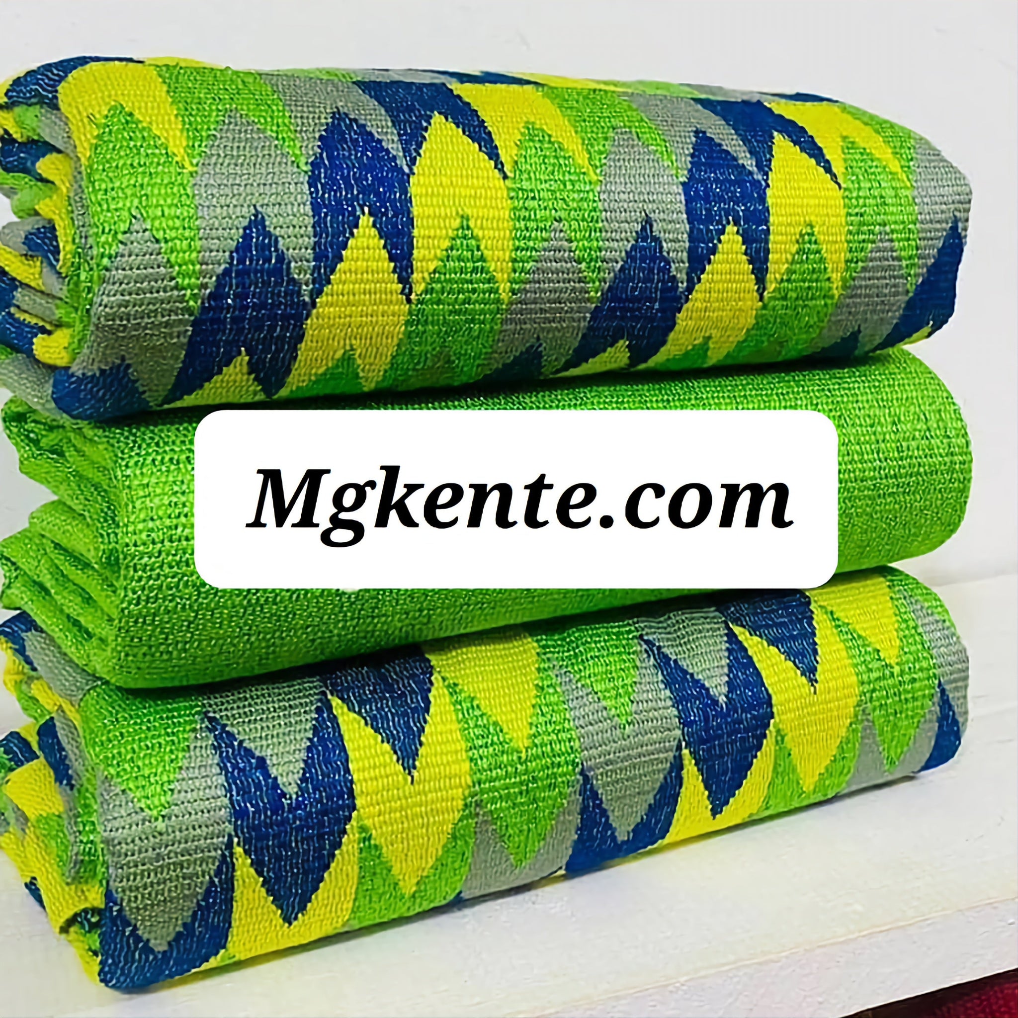 MG Premium Hand Weaved Kente Cloth P152