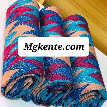 MG Premium Hand Weaved Kente Cloth P151