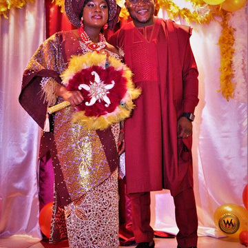 Agbada Traditional Wedding Wear For Men & Woman couples