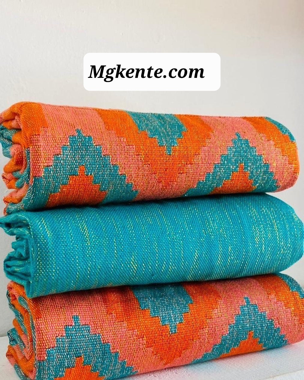 Authentic Hand Weaved Kente Cloth A2329