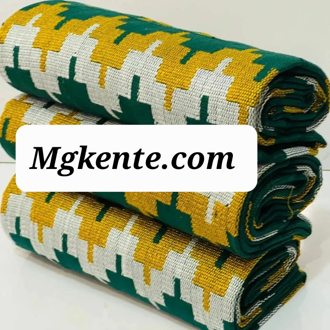 Authentic Hand Weaved Kente Cloth A2431