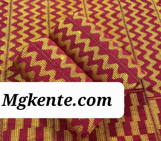 Authentic Hand Weaved Kente Cloth A2472