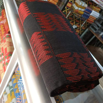 Authentic Hand Weaved Kente Cloth A076
