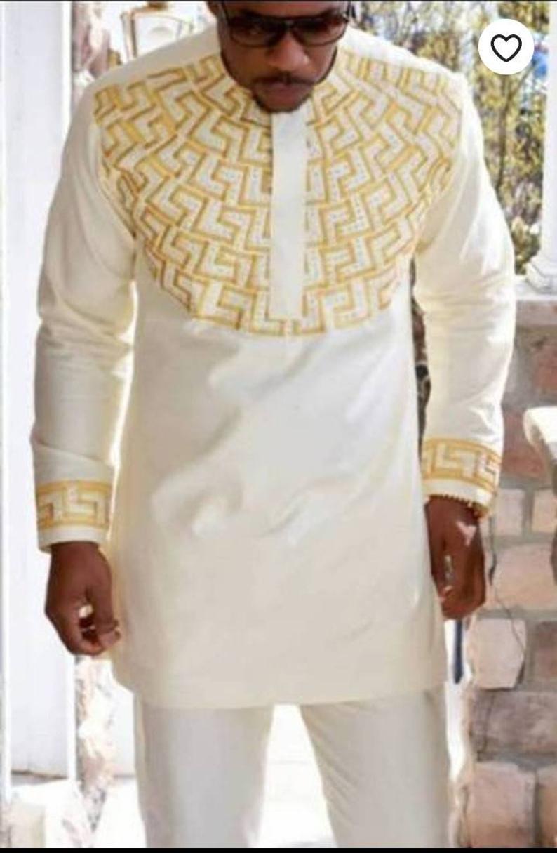 Men's Traditional African Wear/ Dashiki, African Suit