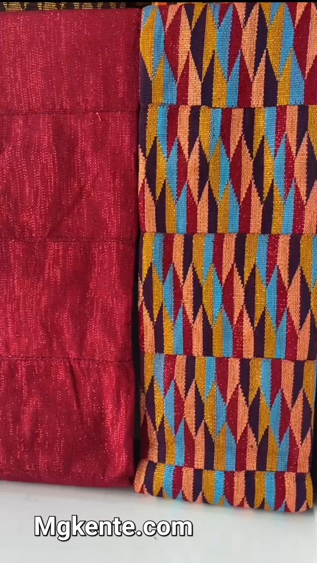 Authentic Hand Weaved Kente Cloth A2552