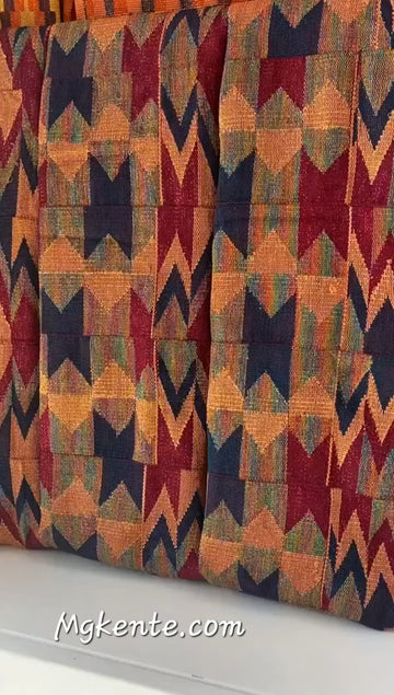 Authentic Hand Weaved Kente Cloth A2605