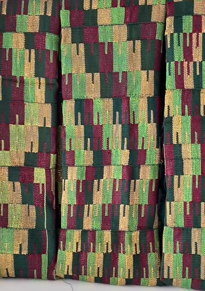 Premium Hand Weaved Kente Cloth P2511