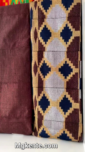 Authentic Kente Cloth Ax
