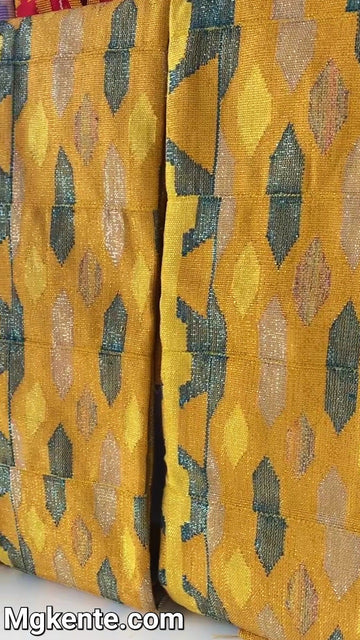 Authentic Hand Weaved Kente Cloth A2609