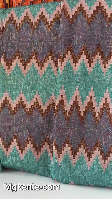 Authentic Hand Weaved Kente Cloth A2608