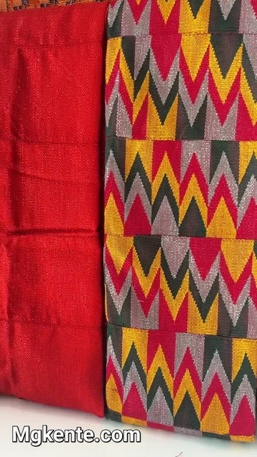 Authentic Hand Weaved Kente Cloth A2606