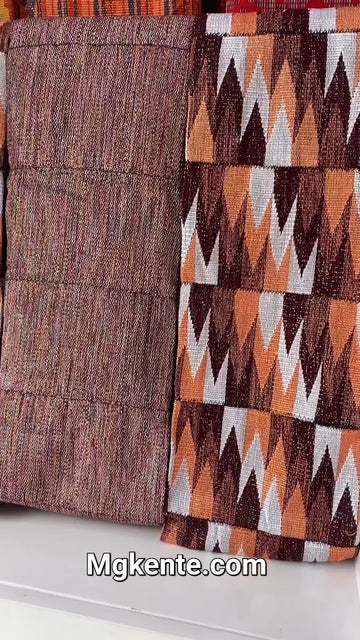Authentic Hand Weaved Kente Cloth A2594