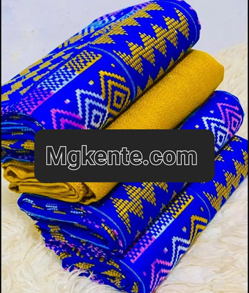Authentic Hand Weaved Kente Cloth A3001