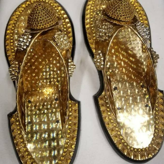 Marrying Ghana African Child's Royal Traditional Sandals